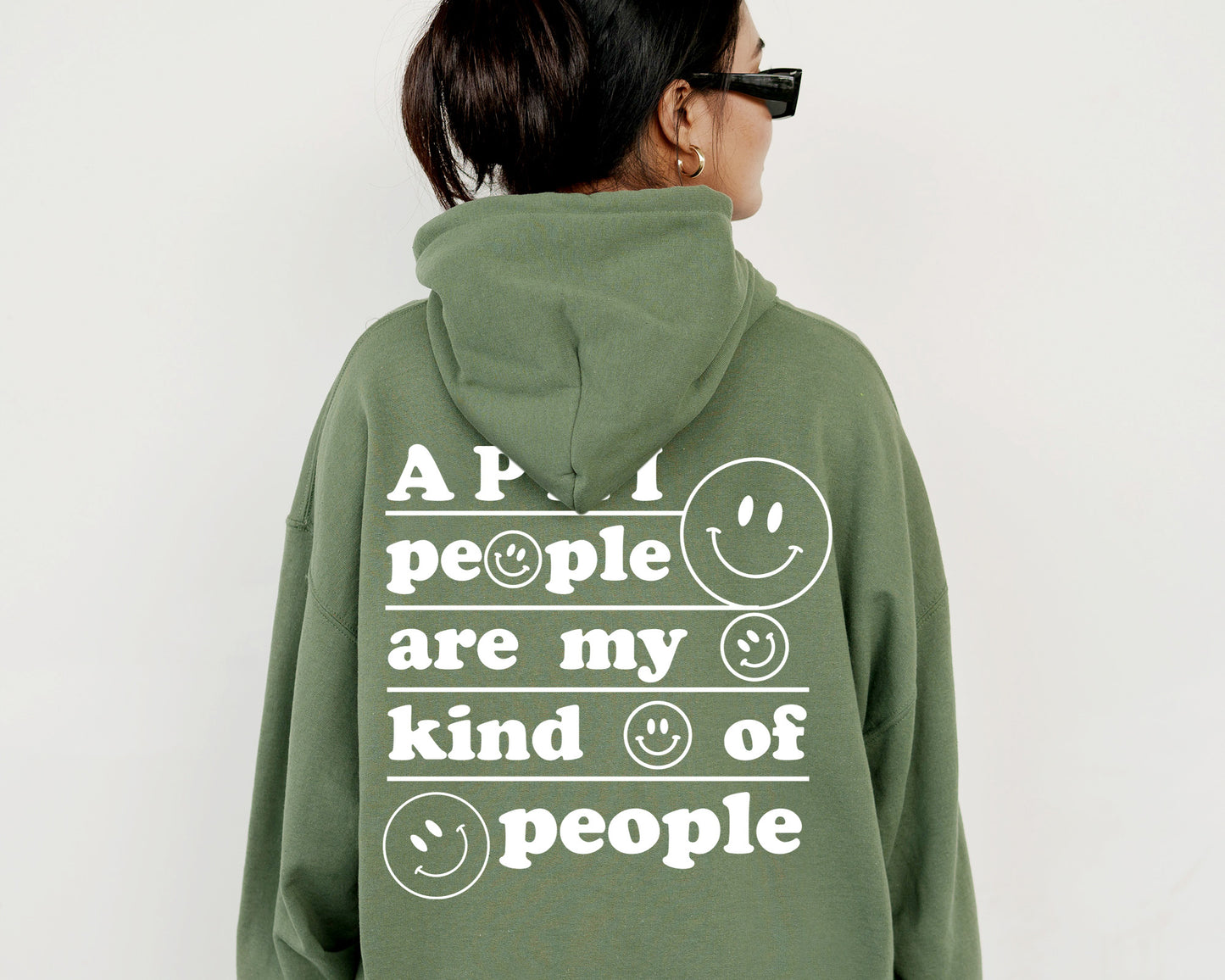 Alpha Phi My Kind of People Sorority Hoodie _ 33263g