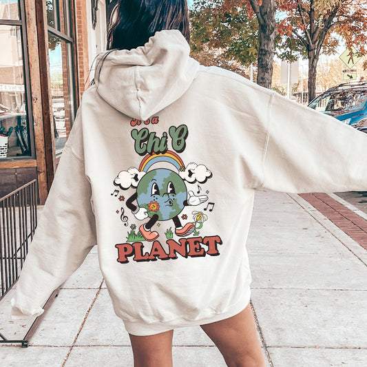 Chi Omega Kinder Planet Sorority Hoodie _ 35420g