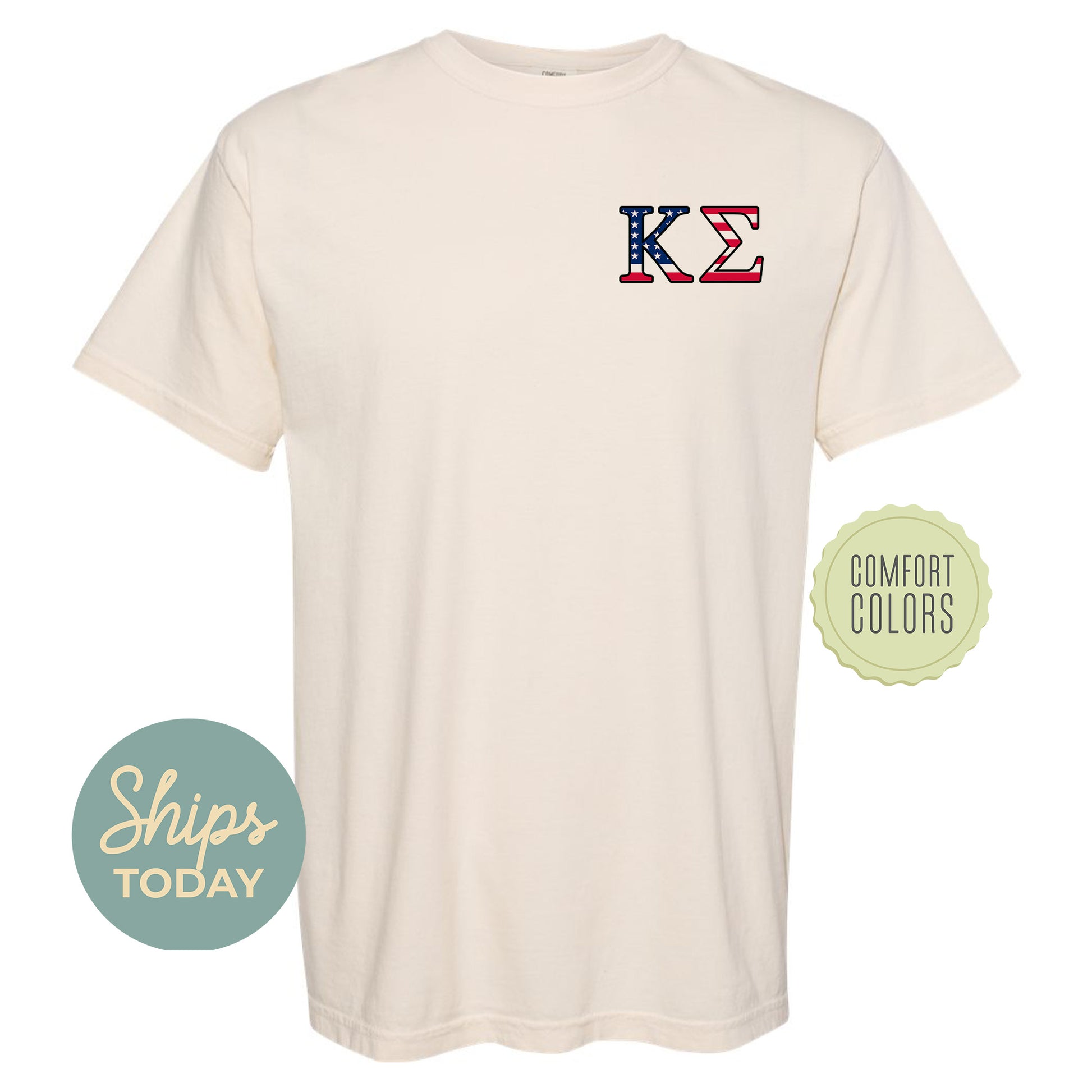 a white t - shirt with the letter k on it