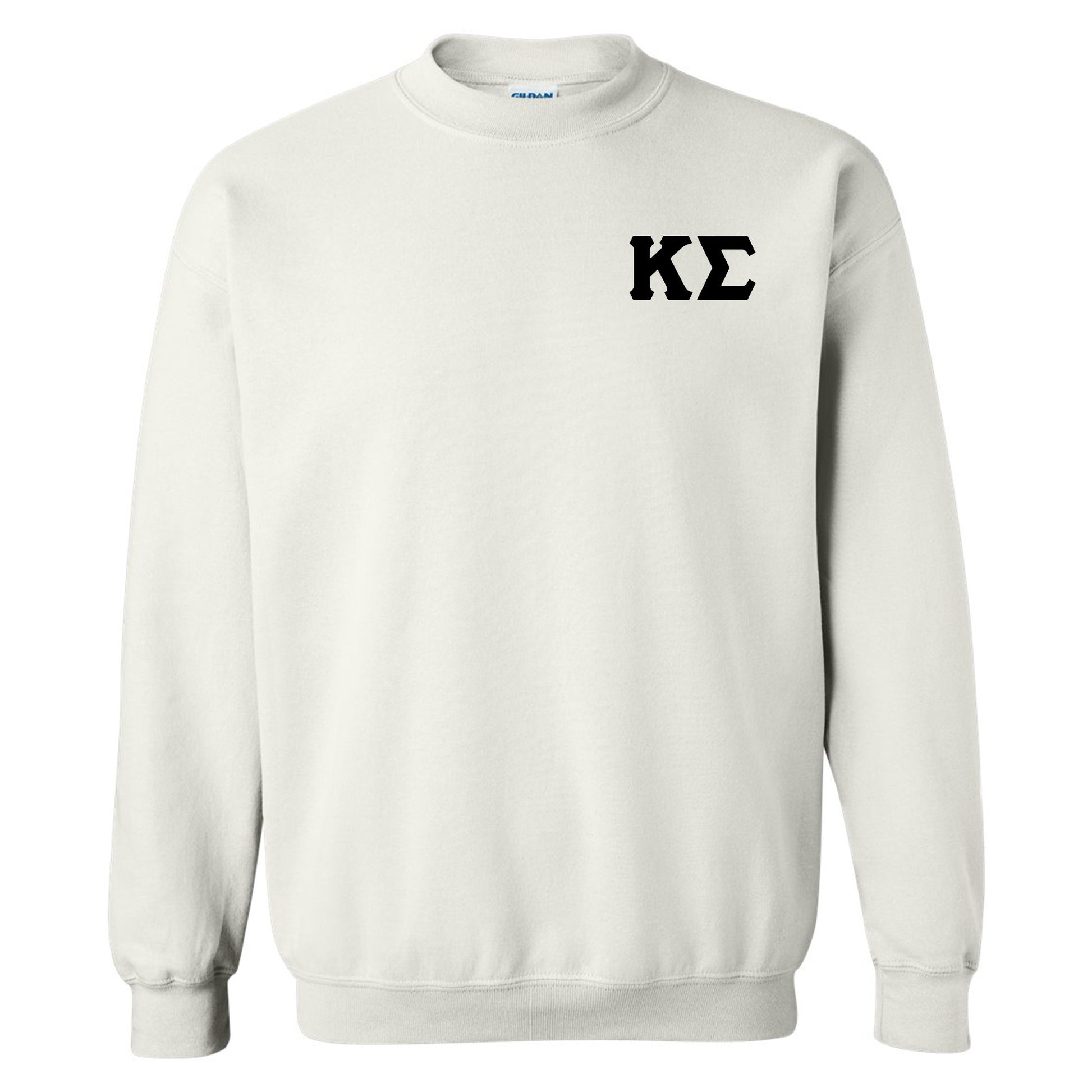 a white sweatshirt with the kfc logo on it