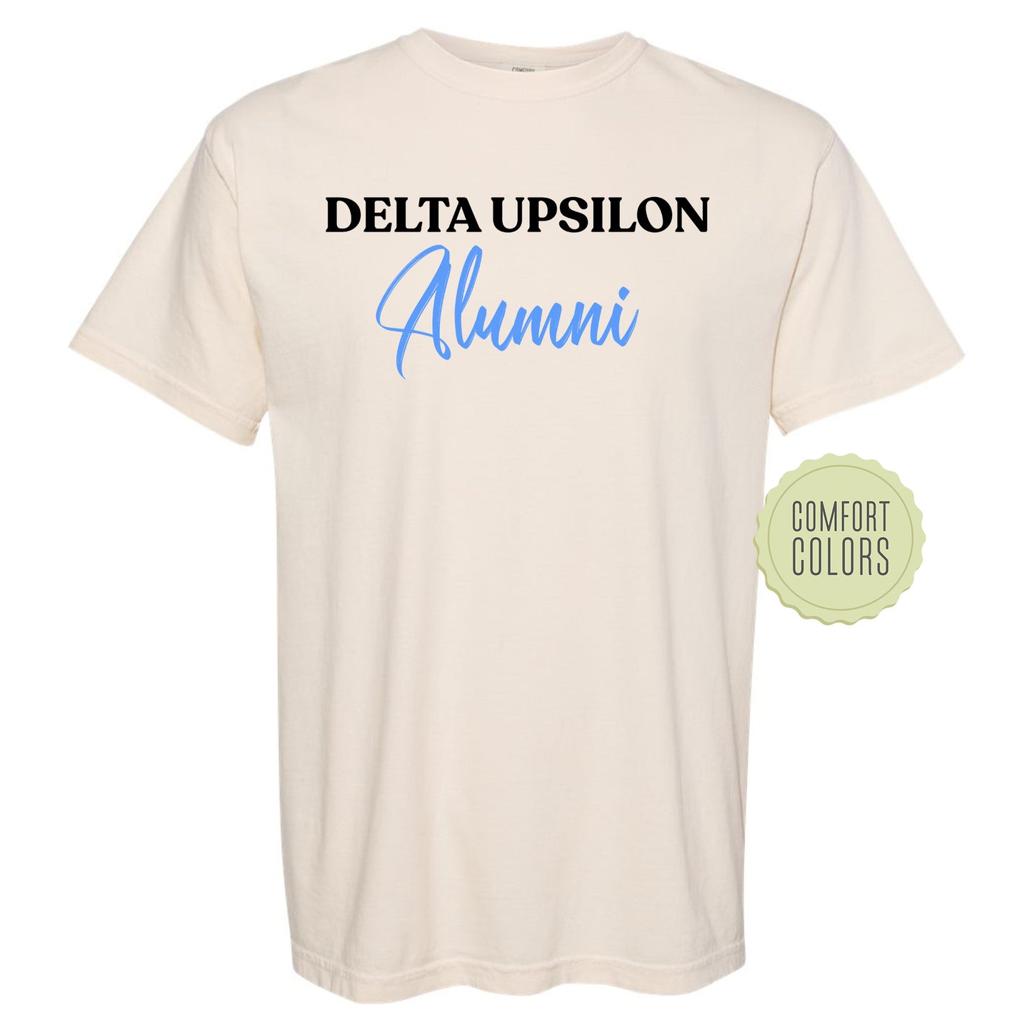 Delta Upsilon Alumni Comfort Colors Fraternity T-shirt _ 30769g