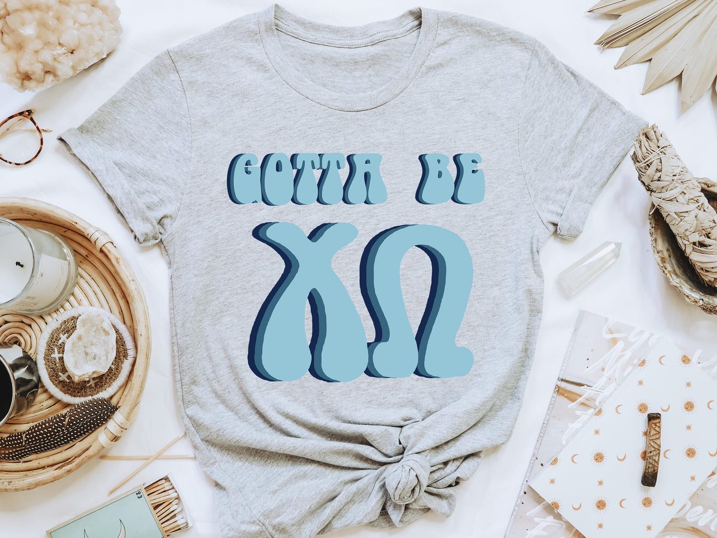 Chi Omega They've Gotta Be Sorority T-shirt _ 345g