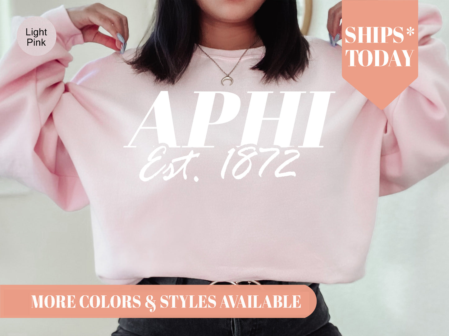 Alpha Phi Mom Sorority Sweatshirt _ 30822g