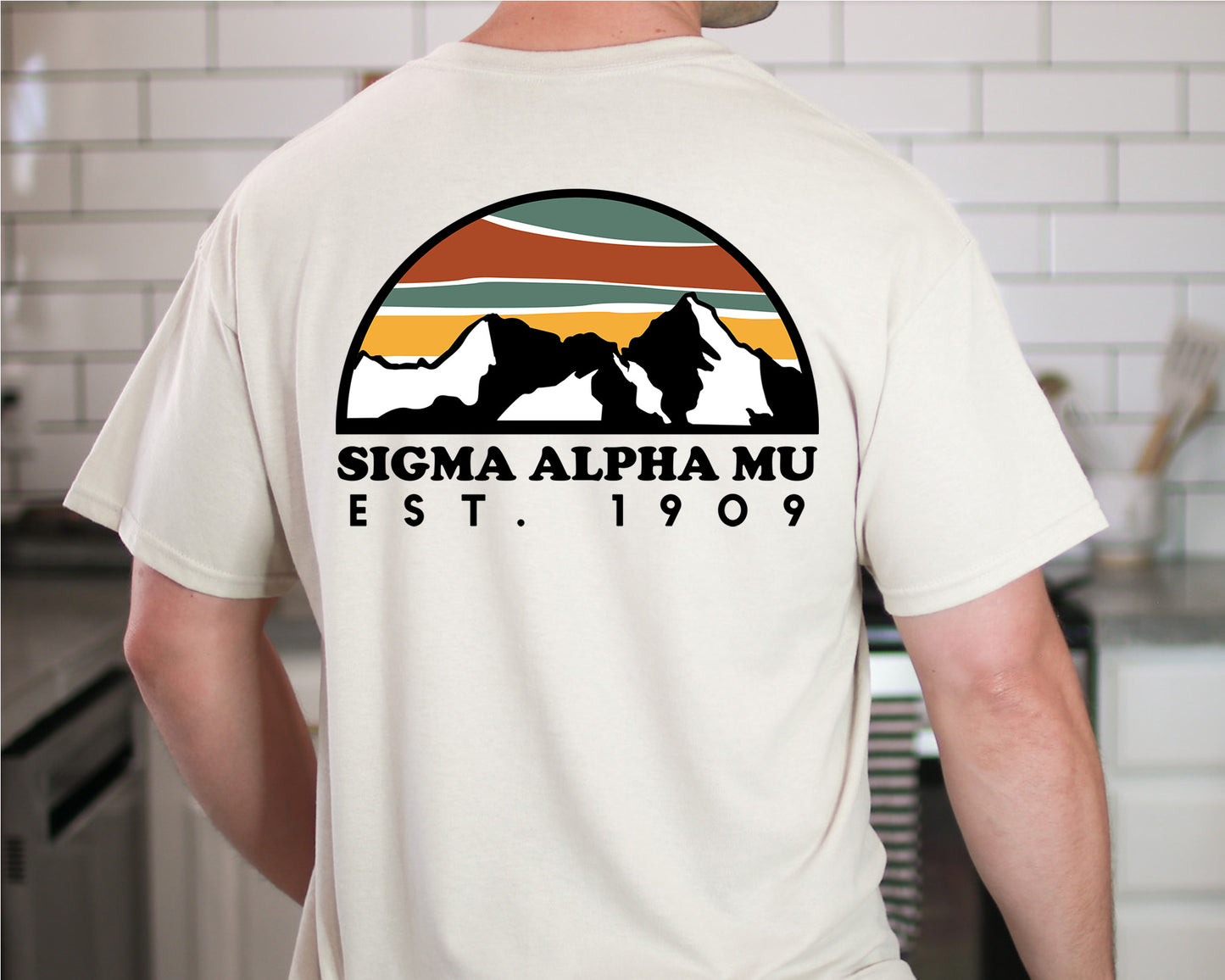 Sigma Alpha Mu Fraternal Summit Fraternity T-shirt _ 31666g