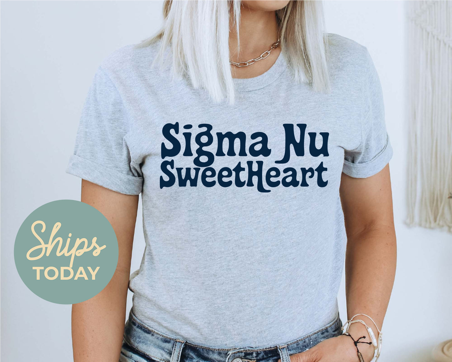Sigma Nu Trendy Sweetheart Fraternity T-shirt _ 2012g