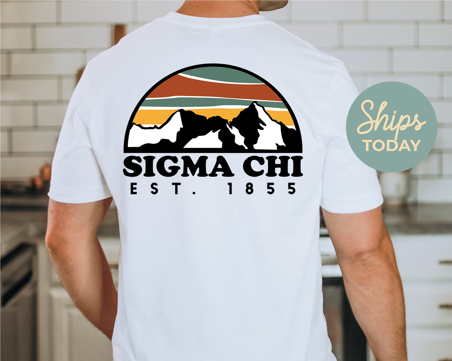 Sigma Chi Fraternal Summit Fraternity T-shirt _ 31667g