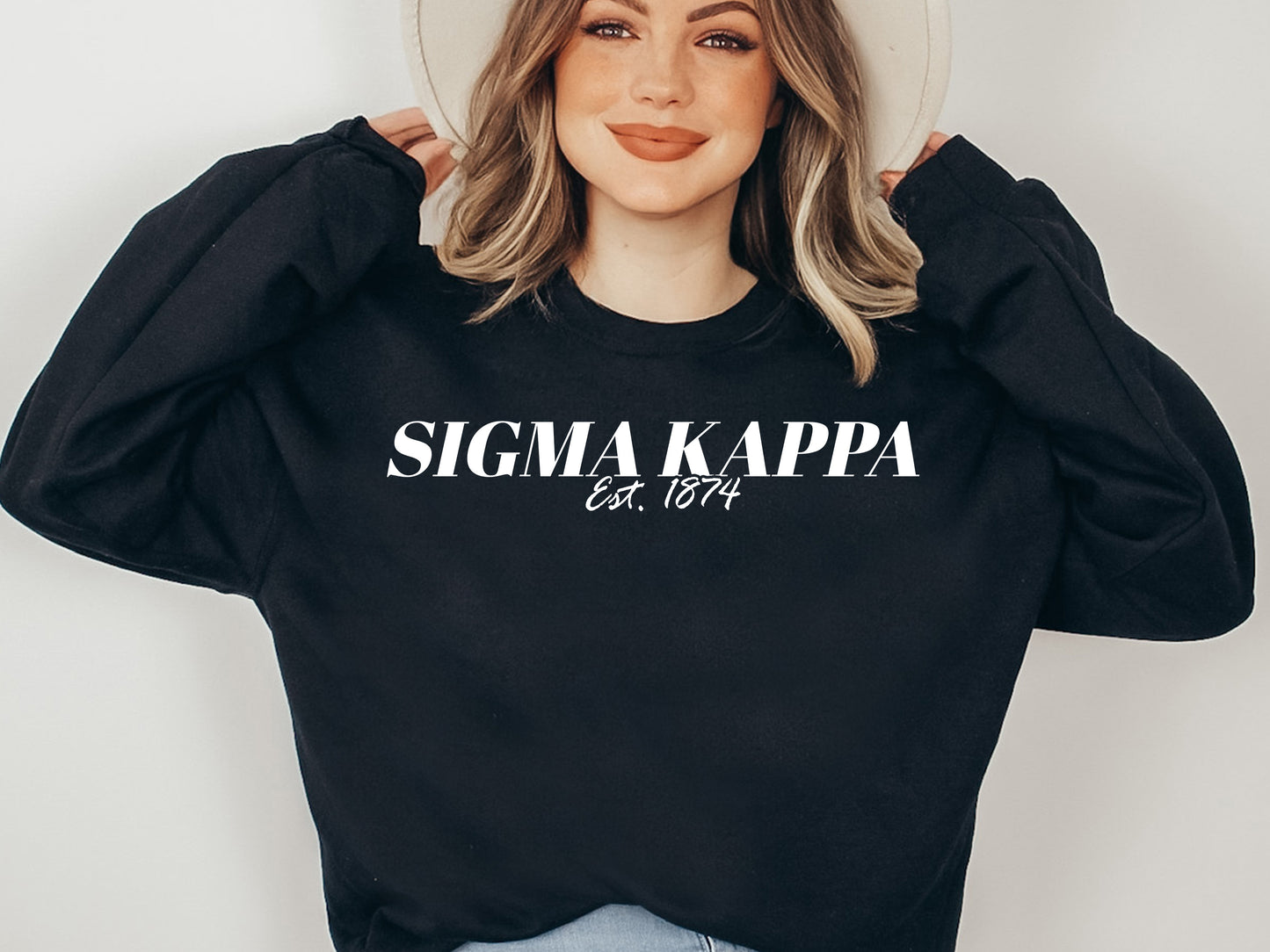 Sigma Kappa Mom Sorority Sweatshirt _ 30839g