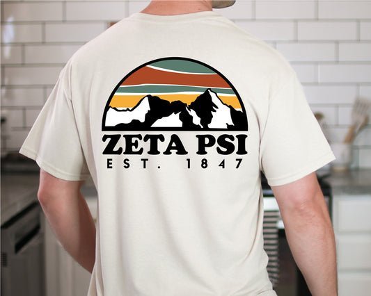 Zeta Psi Fraternal Summit Fraternity T-shirt _ 31675g