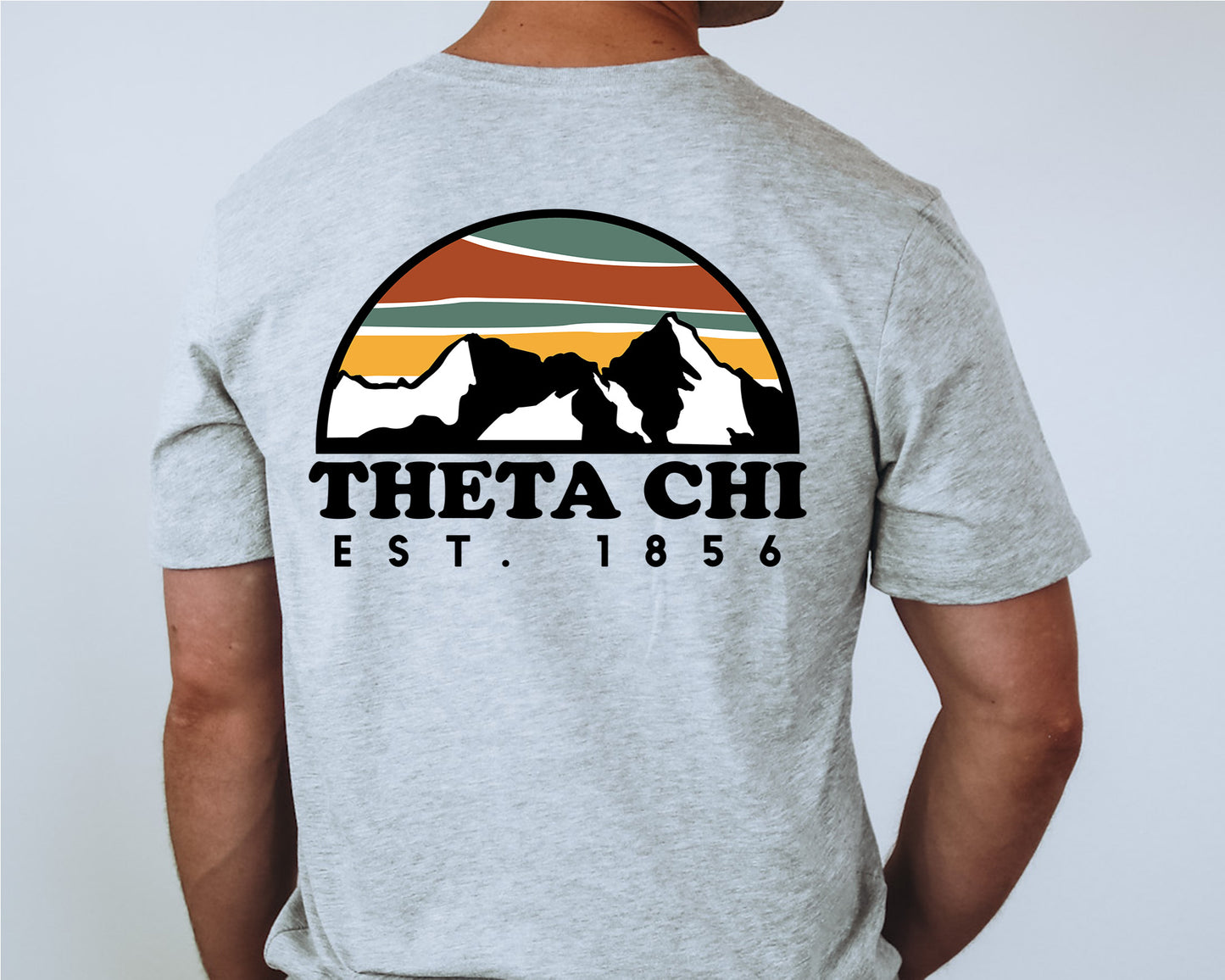 Theta Chi Fraternal Summit Fraternity T-shirt _ 31673g
