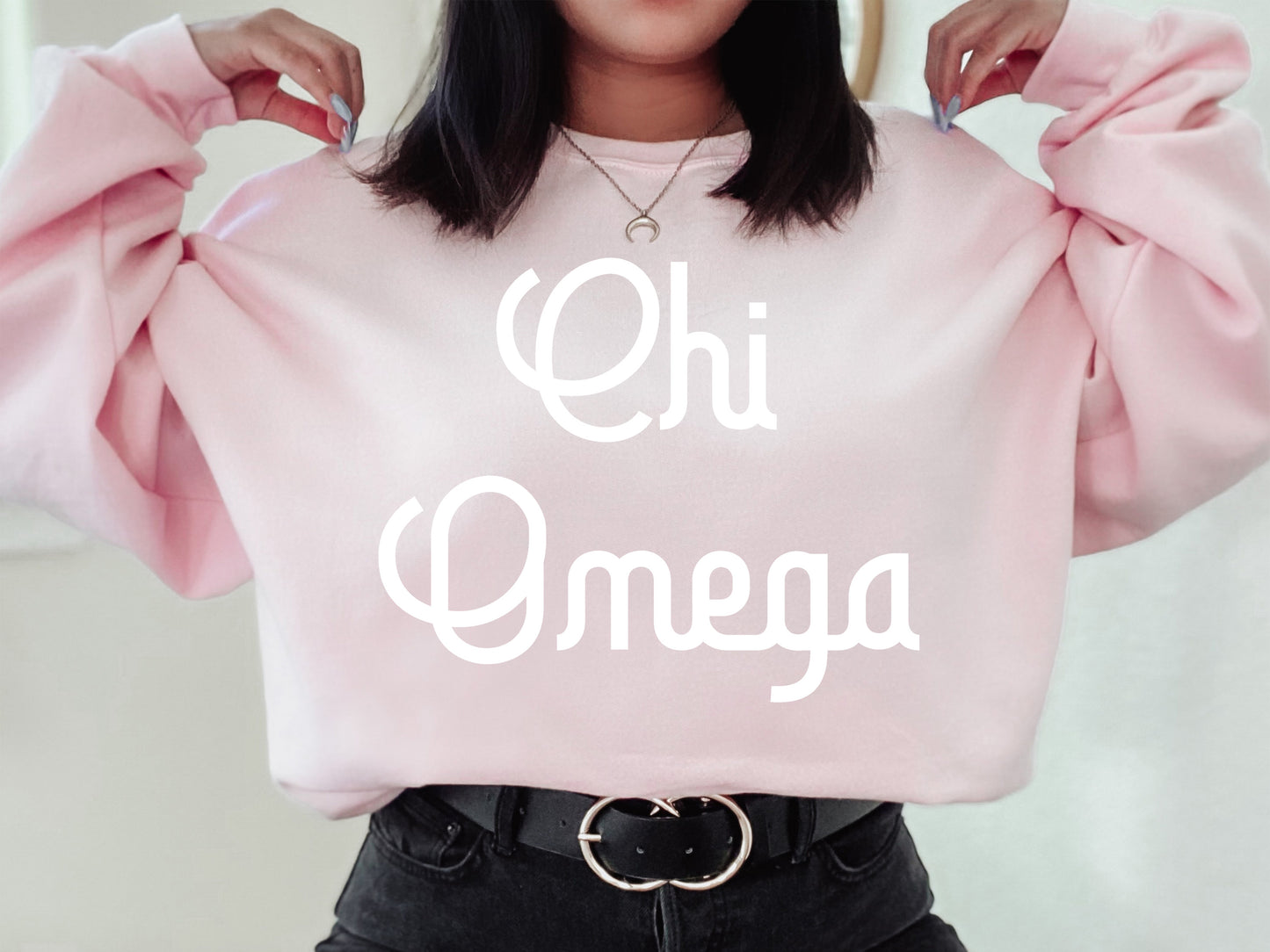Chi Omega All About That Pop Sorority Sweatshirt _ 2690g