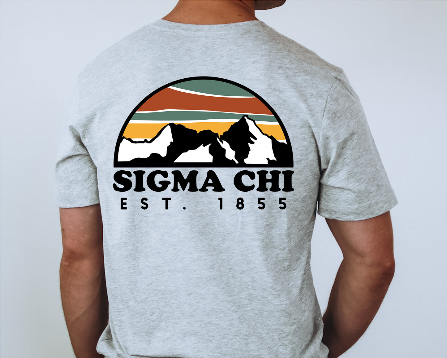 Sigma Chi Fraternal Summit Fraternity T-shirt _ 31667g