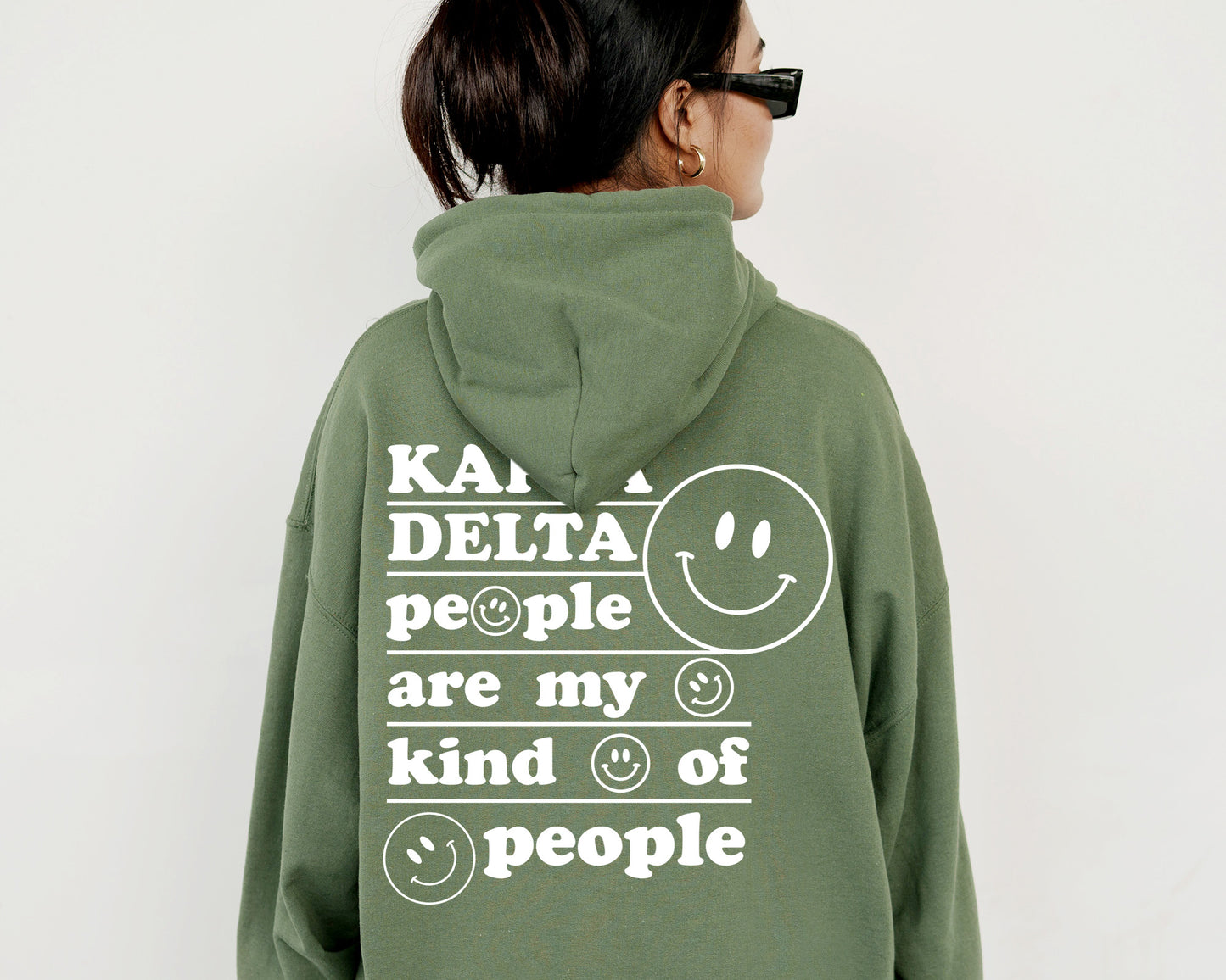 Kappa Delta My Kind of People Sorority Hoodie _ 33274g