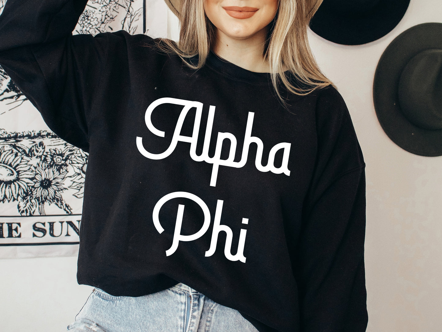 Alpha Phi All About That Pop Sorority Sweatshirt _ 2686g