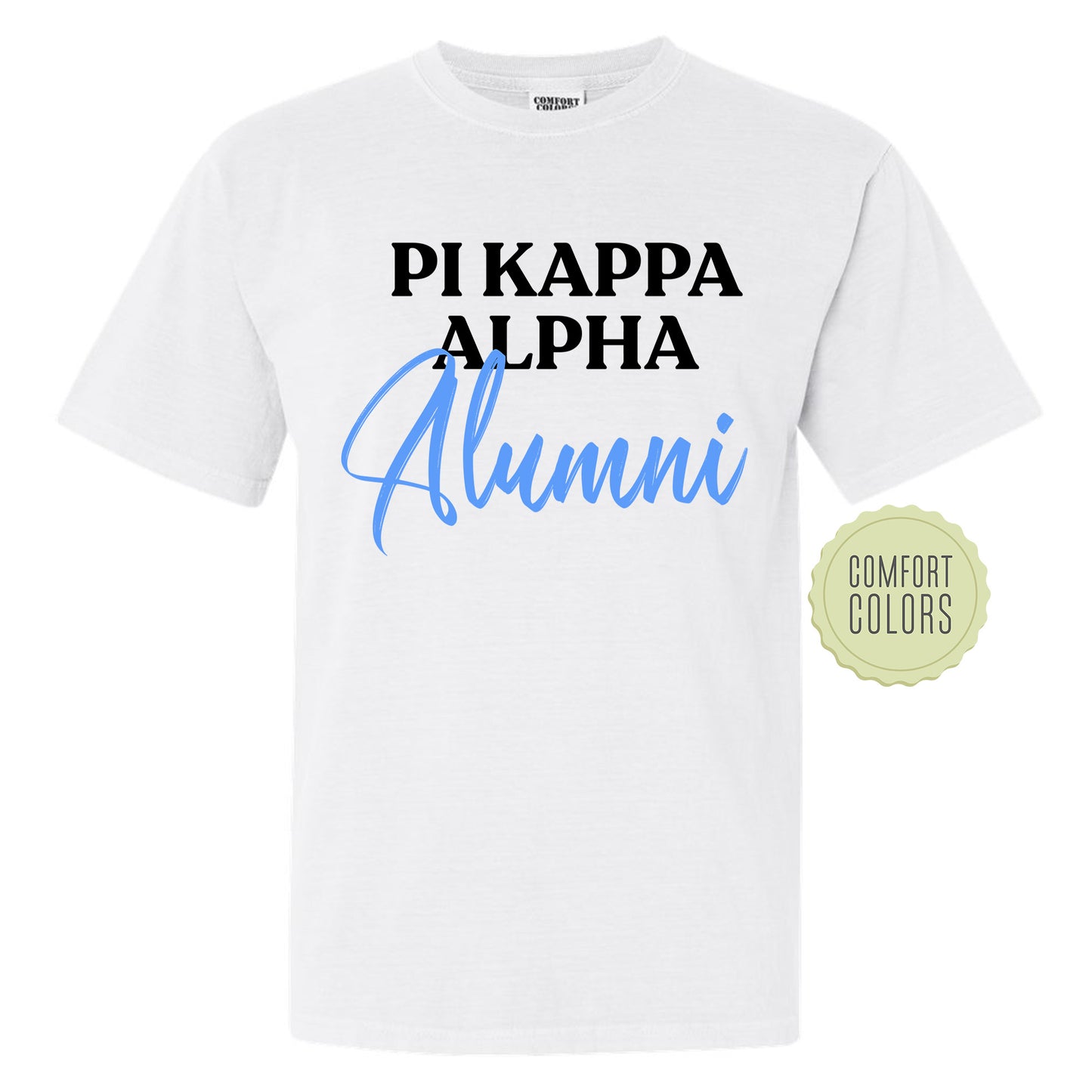 Pi Kappa Alpha Alumni Comfort Colors Fraternity T-shirt _ 30778g