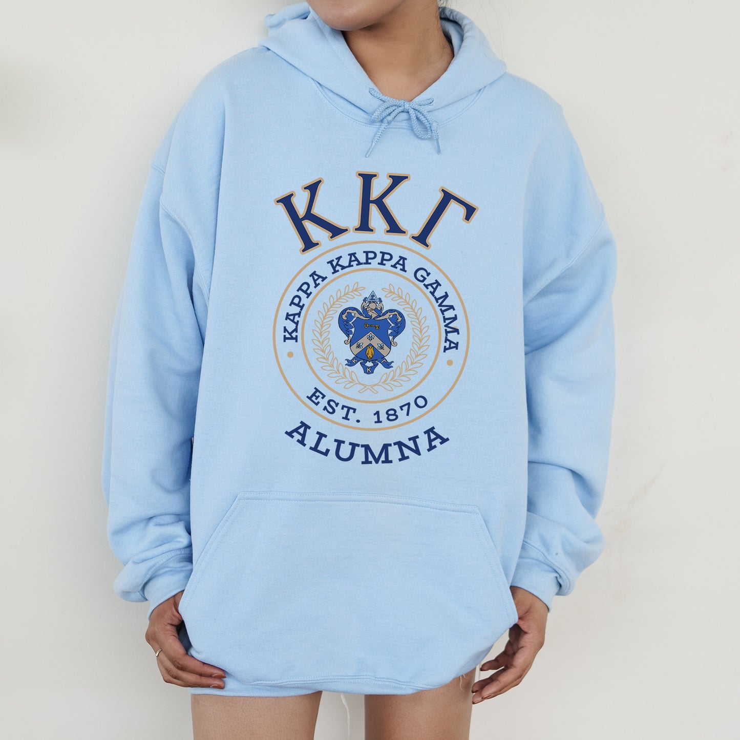 Kappa Kappa Gamma Alumna Vintage Sorority Hoodie _ 31026g