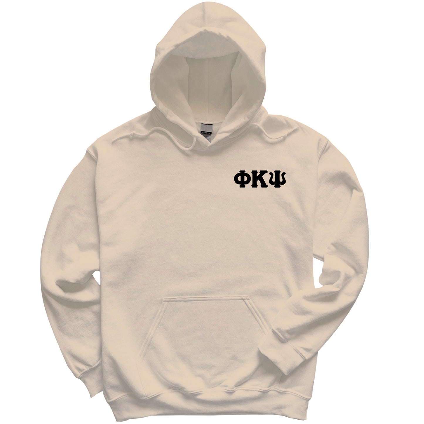a white hoodie with the word oku on it