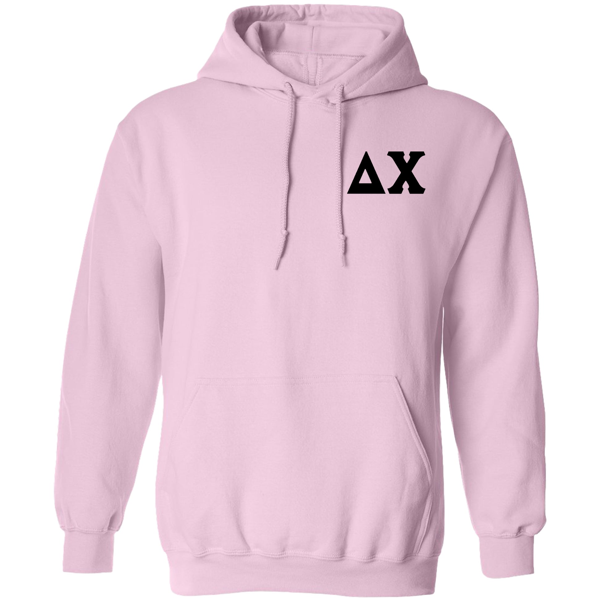 a pink hoodie with the word ax on it
