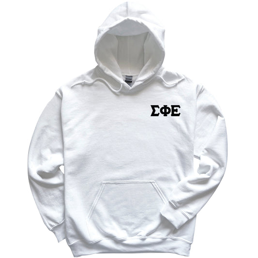 a white hoodie with the word hope printed on it
