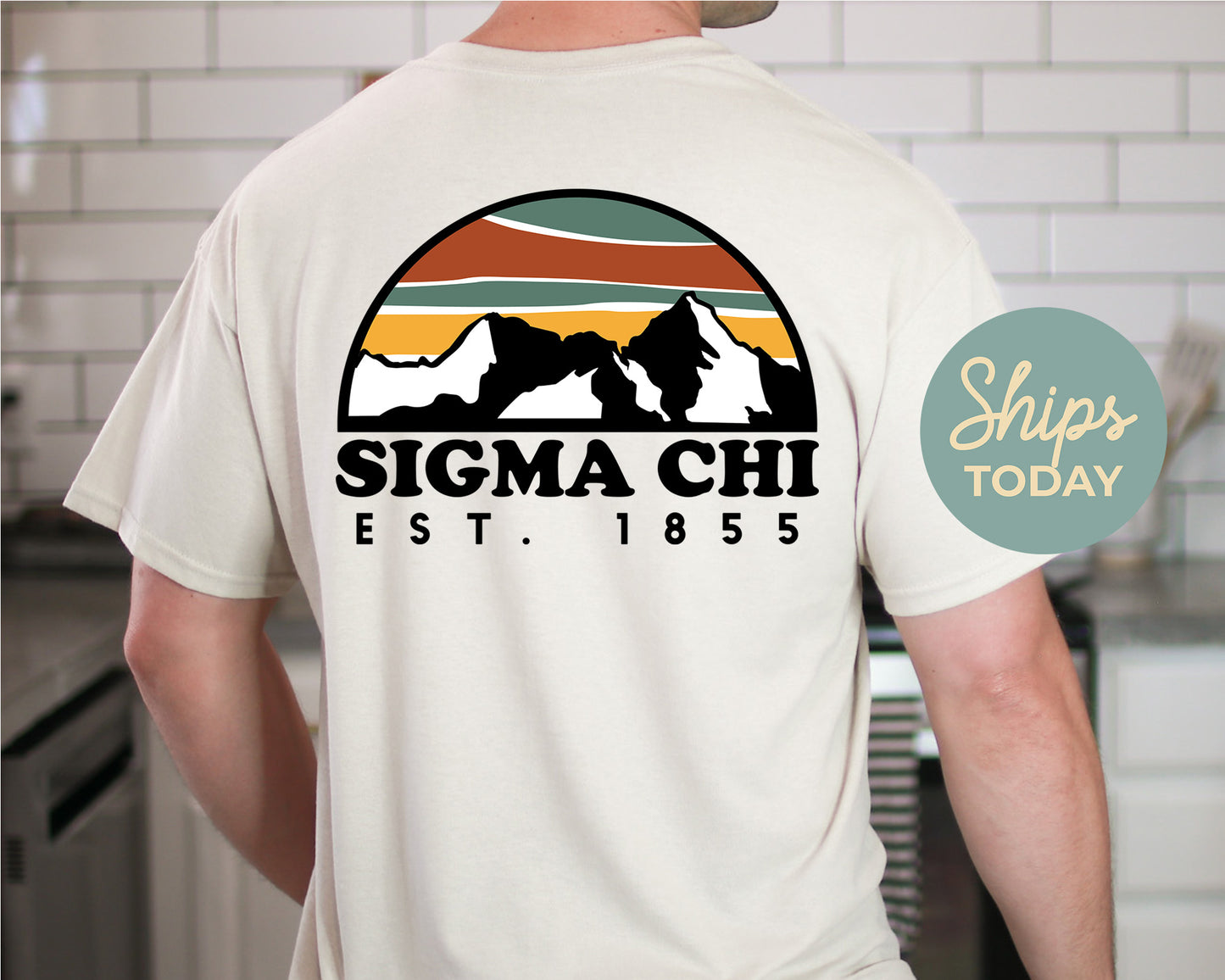 Sigma Chi Fraternal Summit Fraternity T-shirt _ 31667g