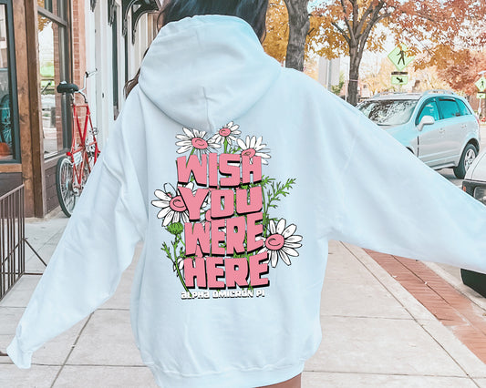 Alpha Omicron Pi Dreamy Garden Sorority Hoodie _ 31820g