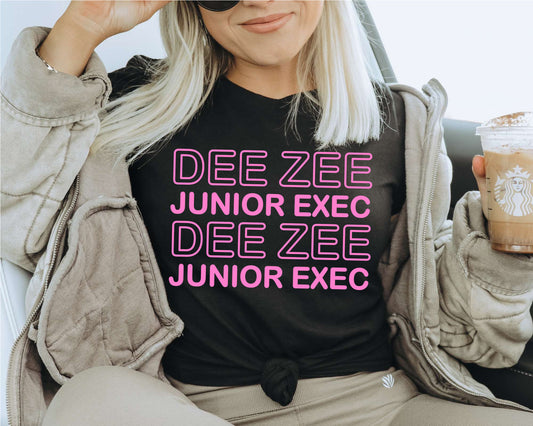Delta Zeta Junior Exec Sorority T-shirt _ 30939g