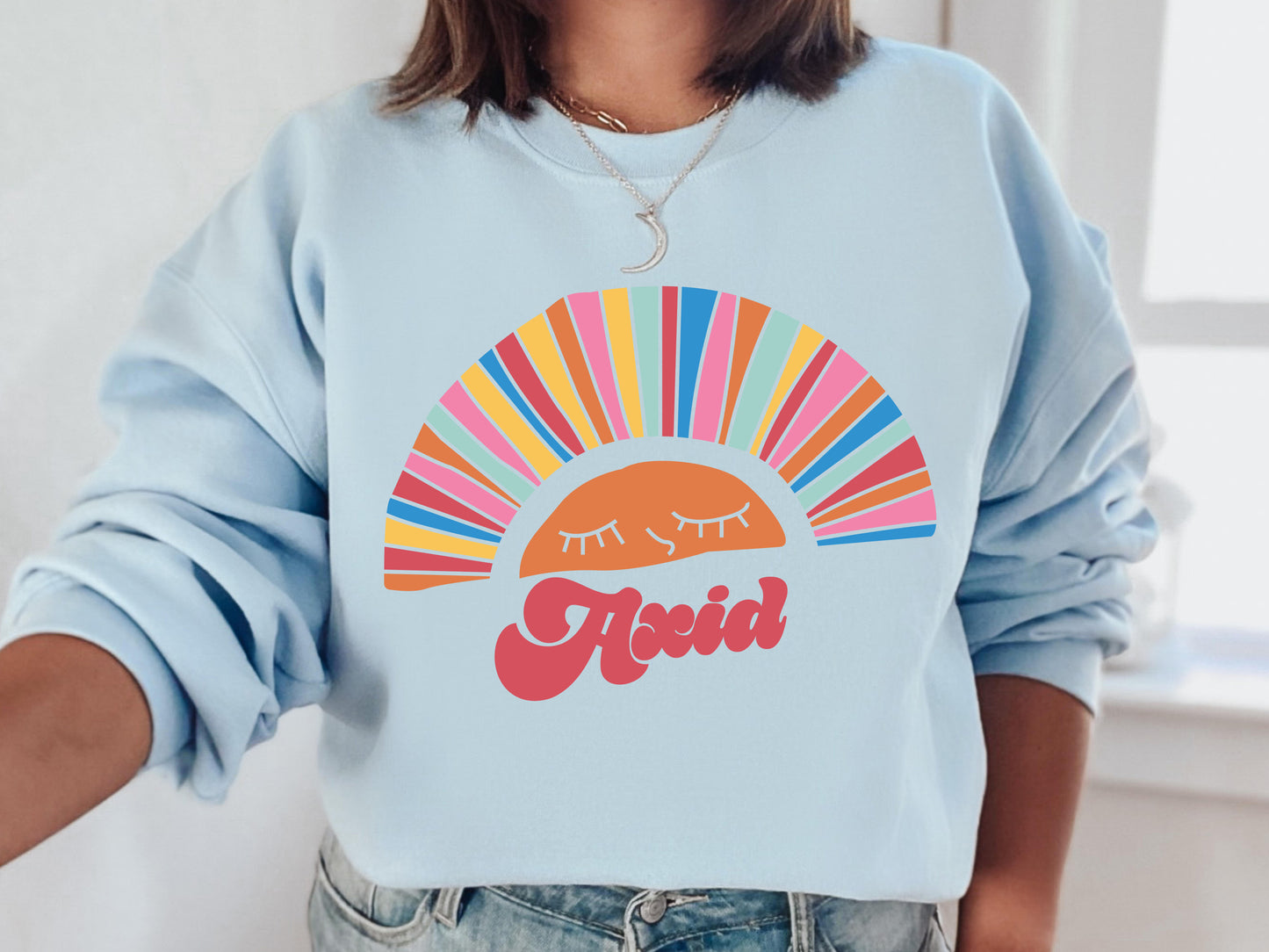 Alpha Xi Delta Sunshine Sorority Sweatshirt _ 3315g