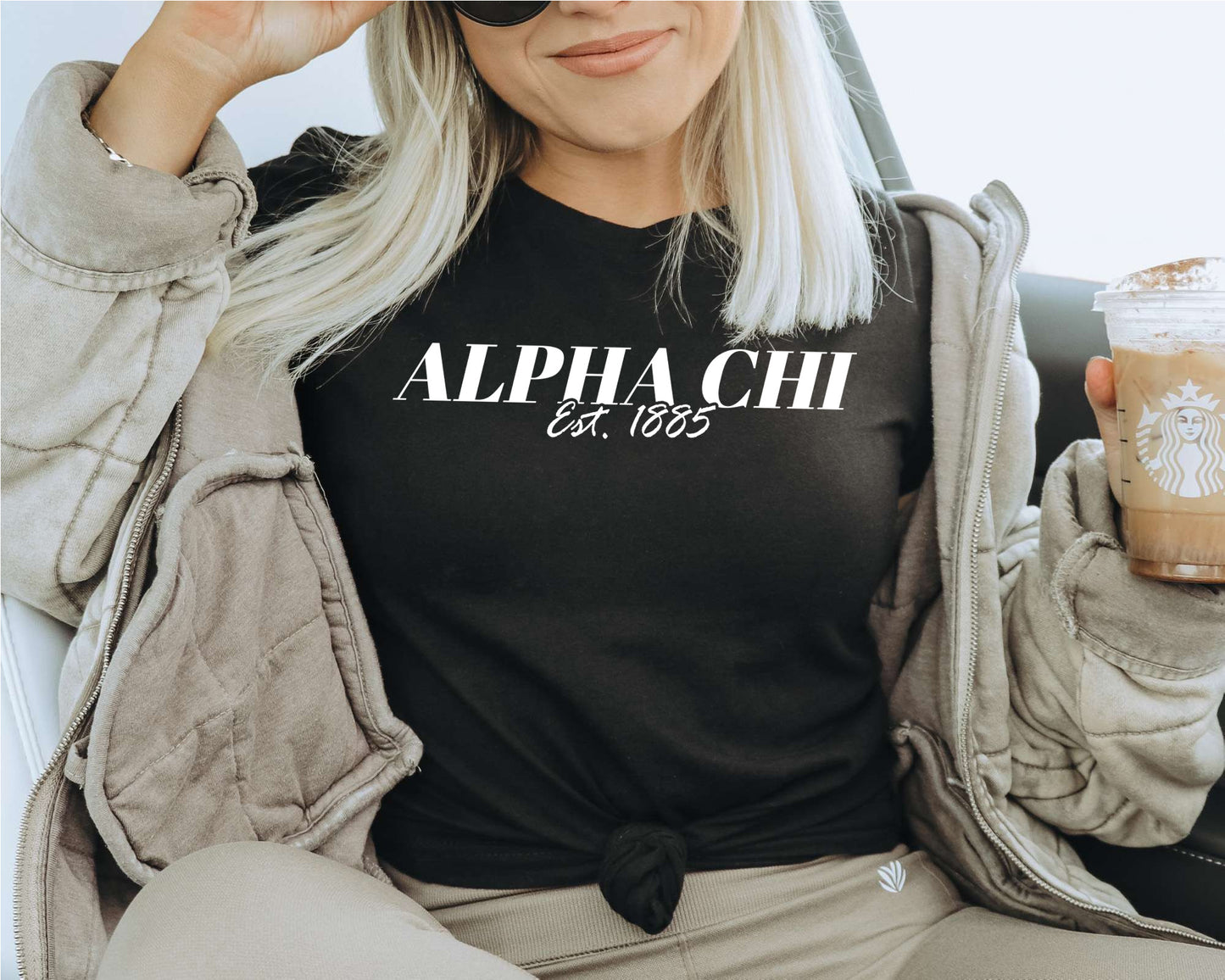 Alpha Chi Omega Mom Sorority T-shirt _ 30817g