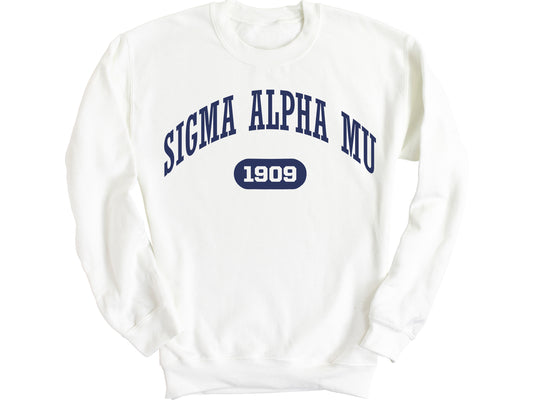 Sigma Alpha Mu Fraternal Arch Fraternity Sweatshirt _ 929g