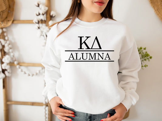 Kappa Delta Just Turned Alumna Sorority Sweatshirt _ 30750g