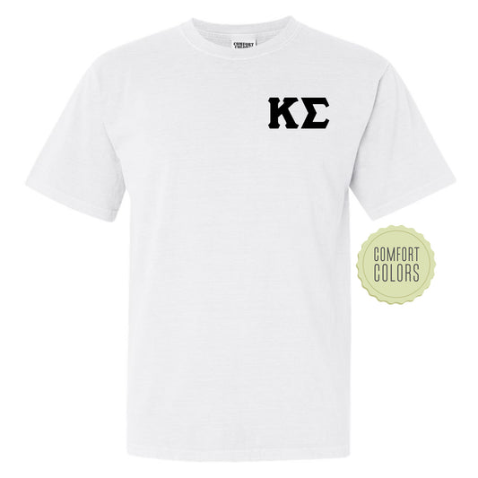 a white t - shirt with the kfc logo on it