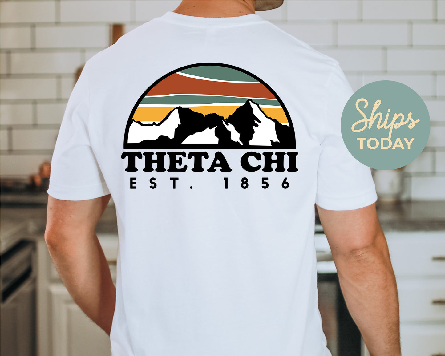 Theta Chi Fraternal Summit Fraternity T-shirt _ 31673g