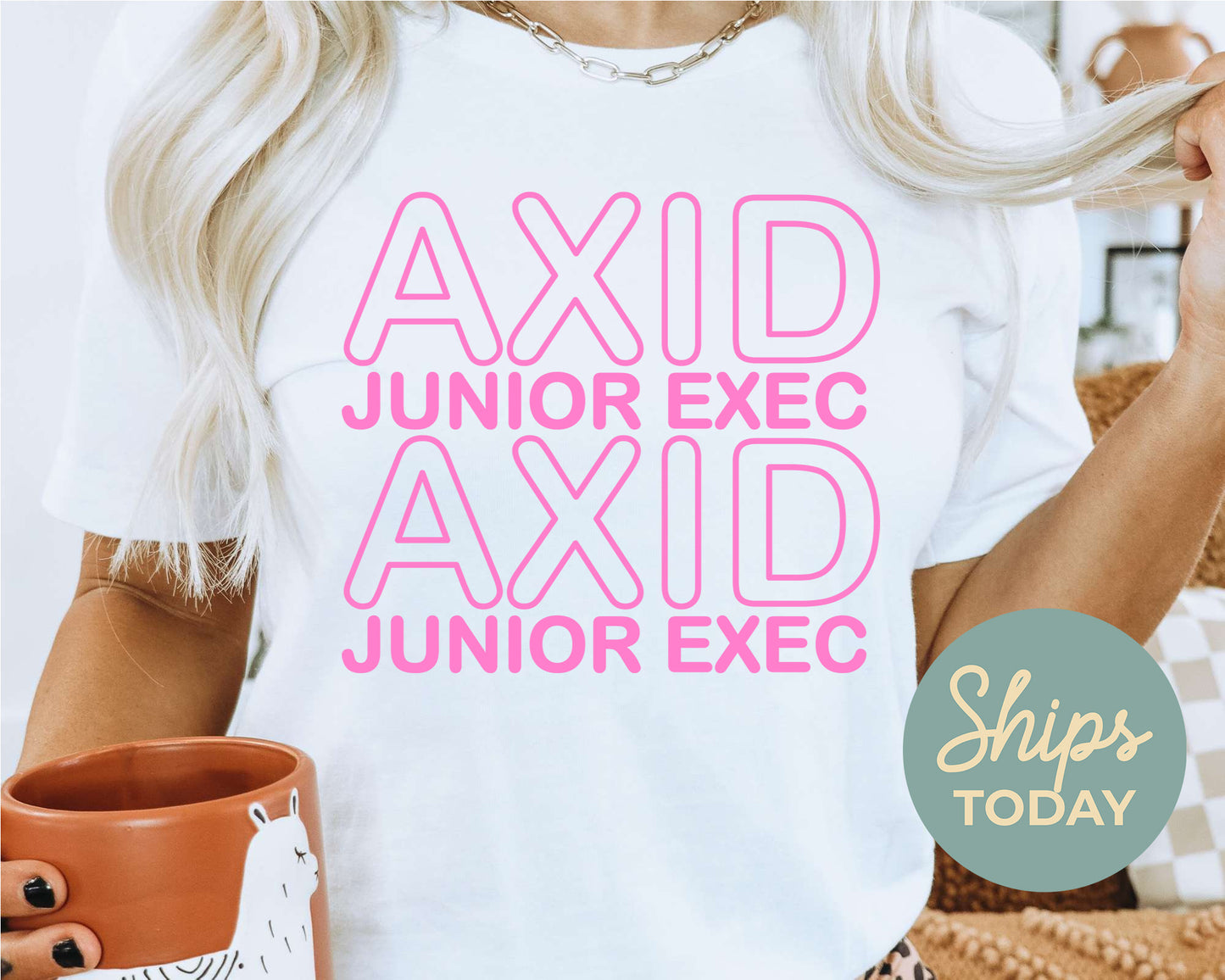 Alpha Xi Delta Junior Exec Sorority T-shirt _ 30934g