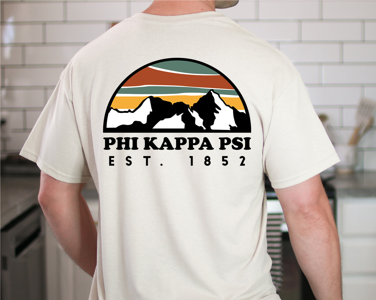 Phi Kappa Psi Fraternal Summit Fraternity T-shirt _ 31660g