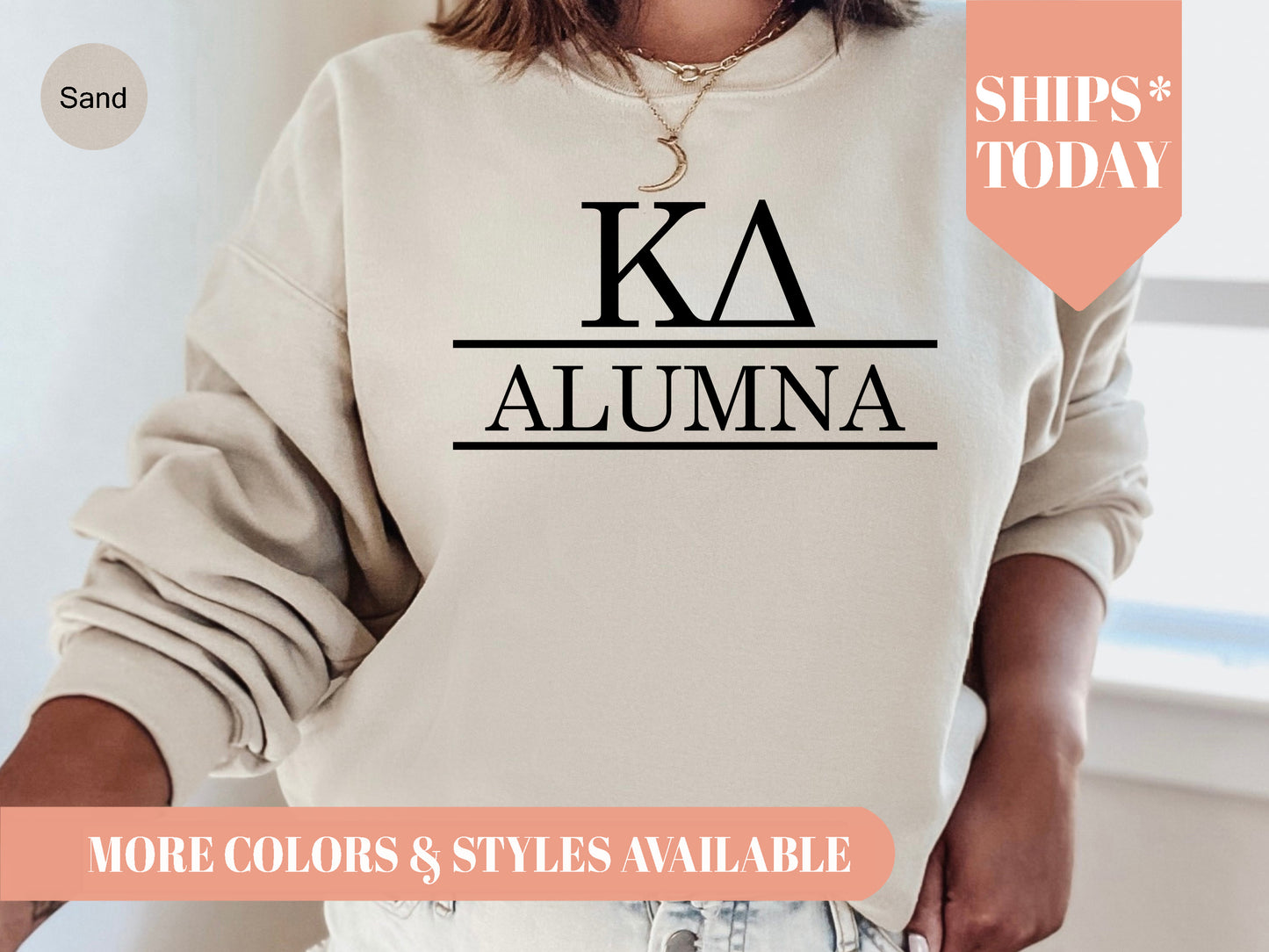 Kappa Delta Just Turned Alumna Sorority Sweatshirt _ 30750g