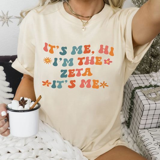 Zeta Tau Alpha Style Sorority T-shirt _ 36016g