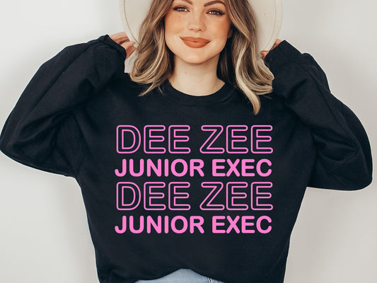 Delta Zeta Junior Exec Sorority Sweatshirt _ 30939g