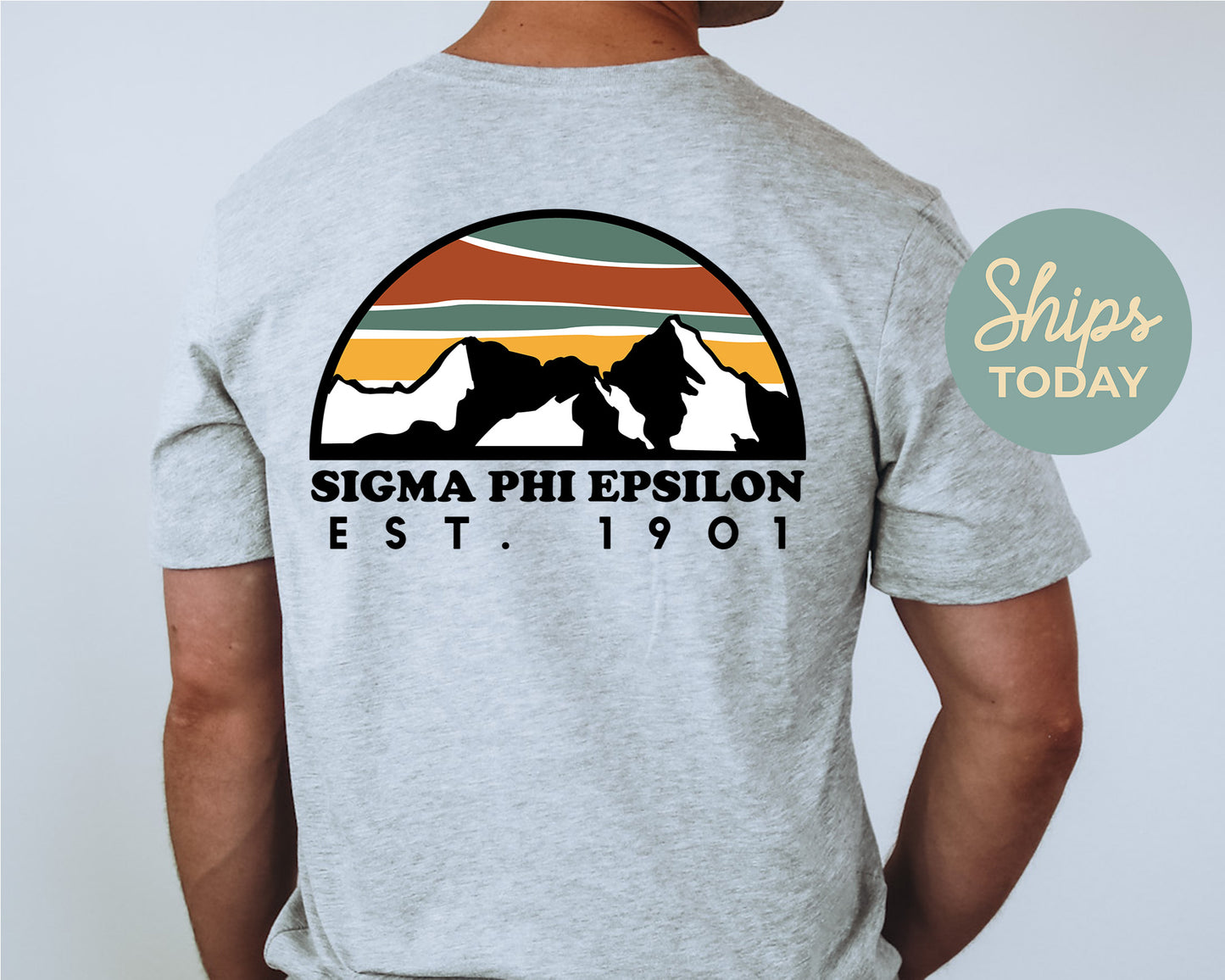 Sigma Phi Epsilon Fraternal Summit Fraternity T-shirt _ 31669g