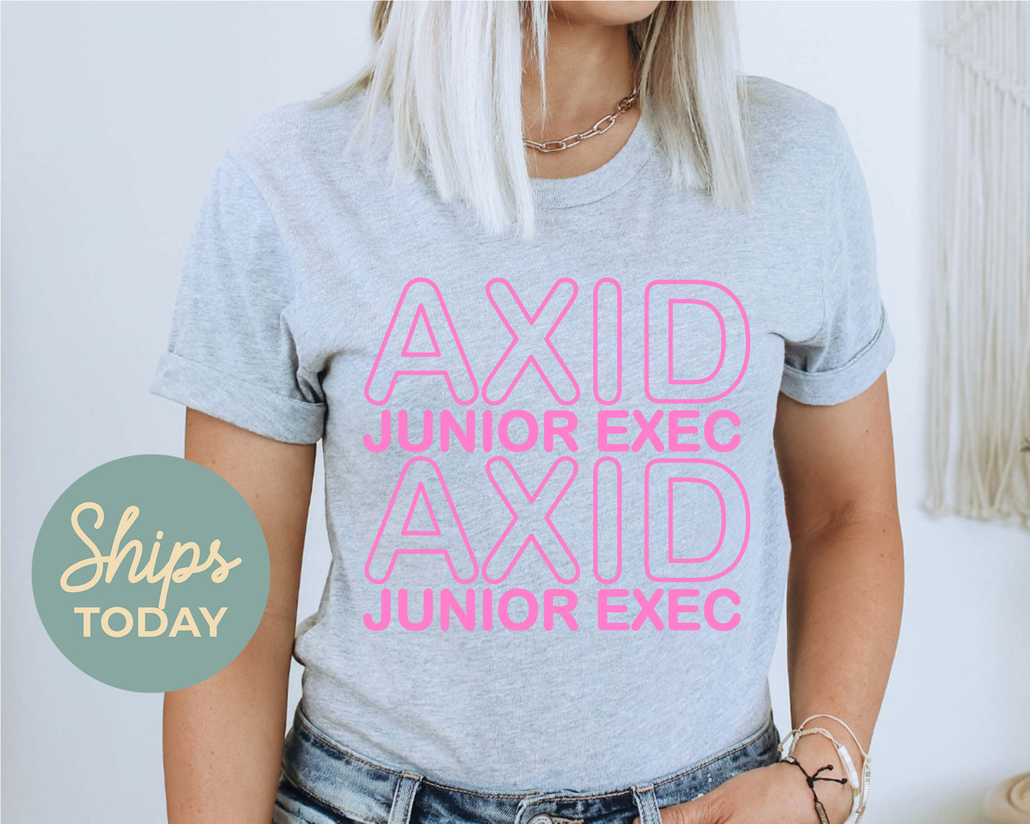 Alpha Xi Delta Junior Exec Sorority T-shirt _ 30934g
