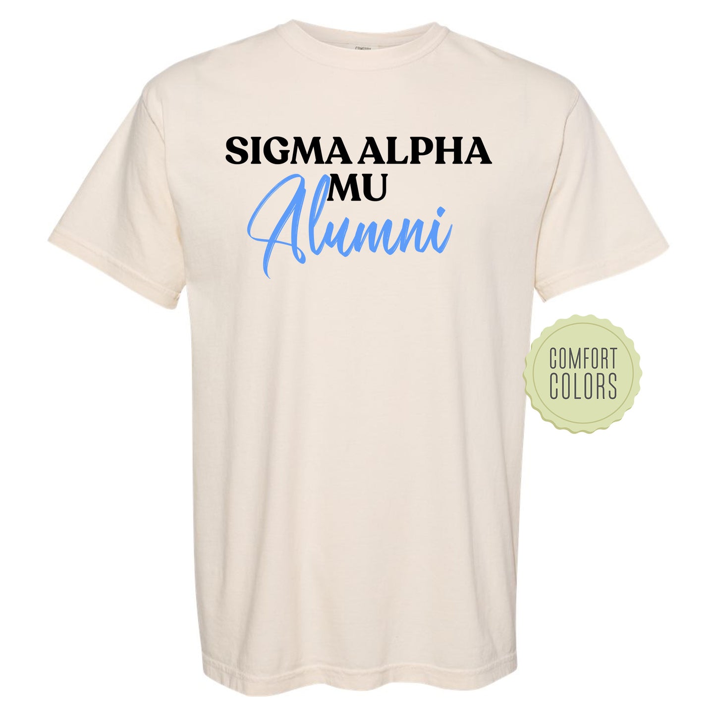 Sigma Alpha Mu Alumni Comfort Colors Fraternity T-shirt _ 30781g