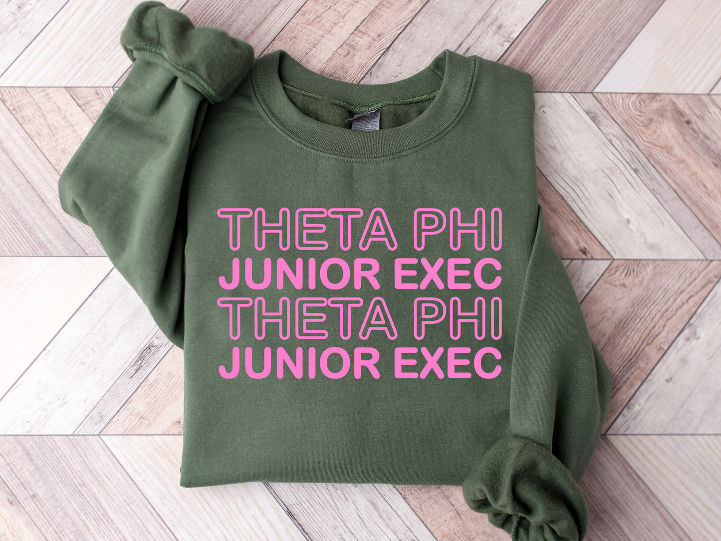 Theta Phi Alpha Junior Exec Sorority Sweatshirt _ 30950g