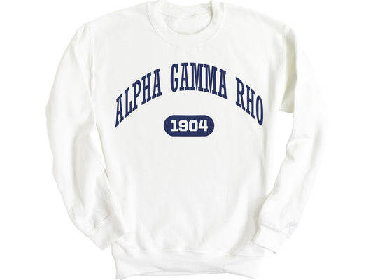 Alpha Gamma Rho Fraternal Arch Fraternity Sweatshirt _ 909g