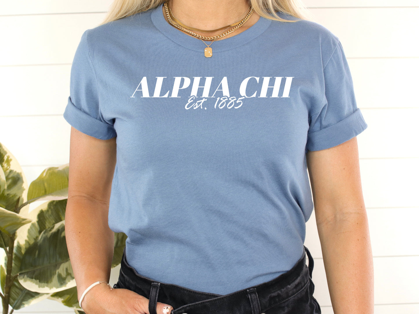 Alpha Chi Omega Mom Sorority T-shirt _ 30817g