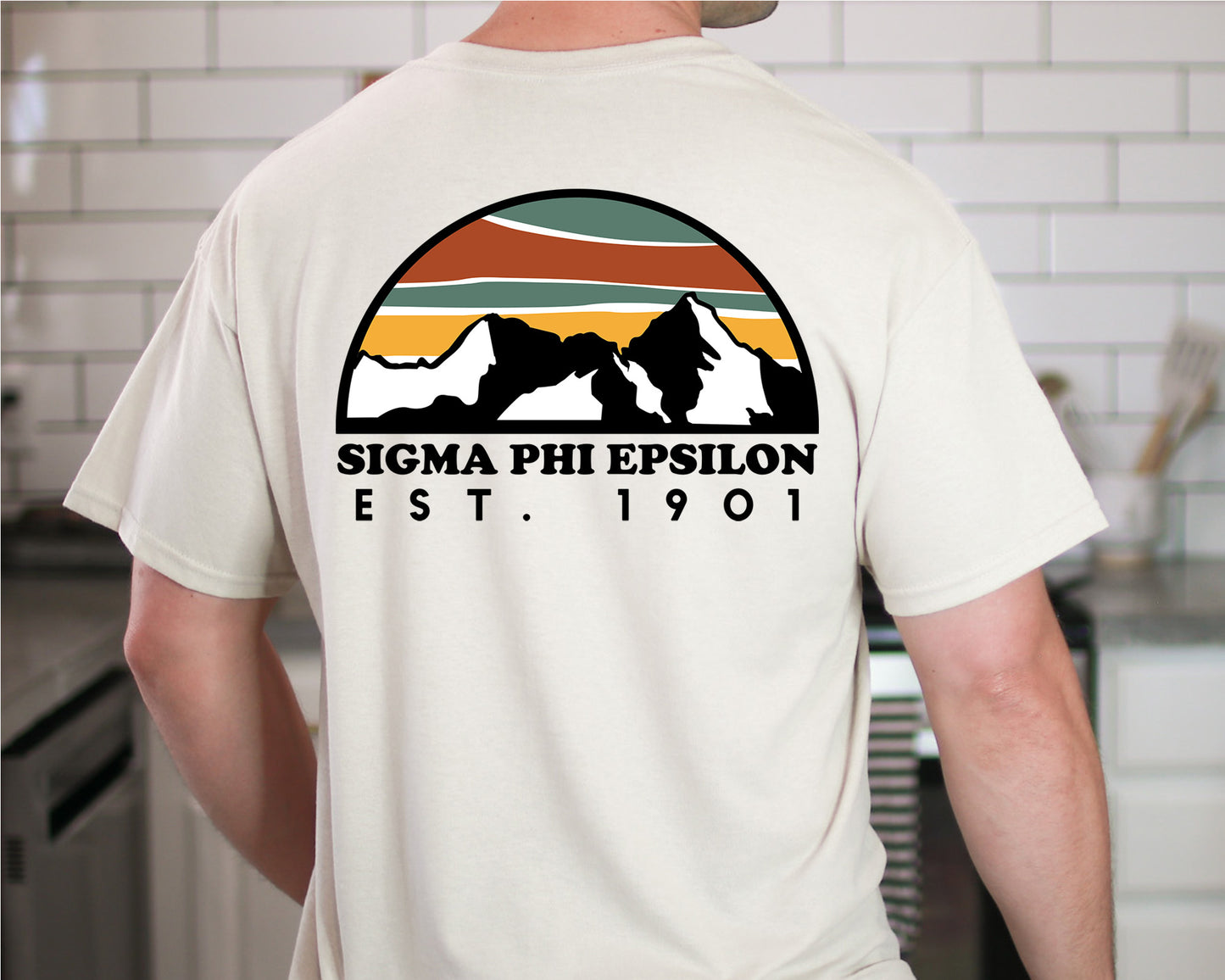 Sigma Phi Epsilon Fraternal Summit Fraternity T-shirt _ 31669g