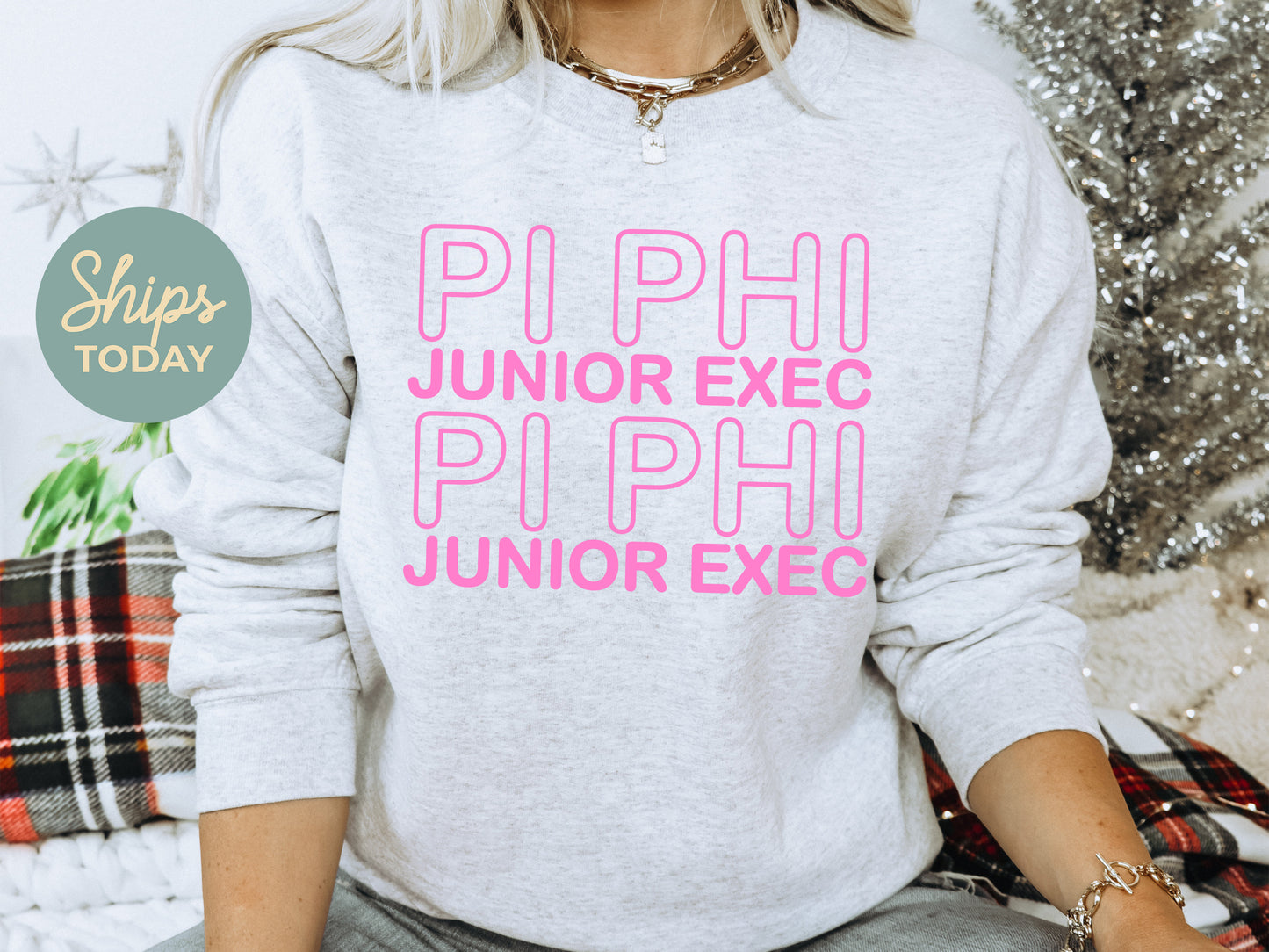 Pi Beta Phi Junior Exec Sorority Sweatshirt _ 30946g