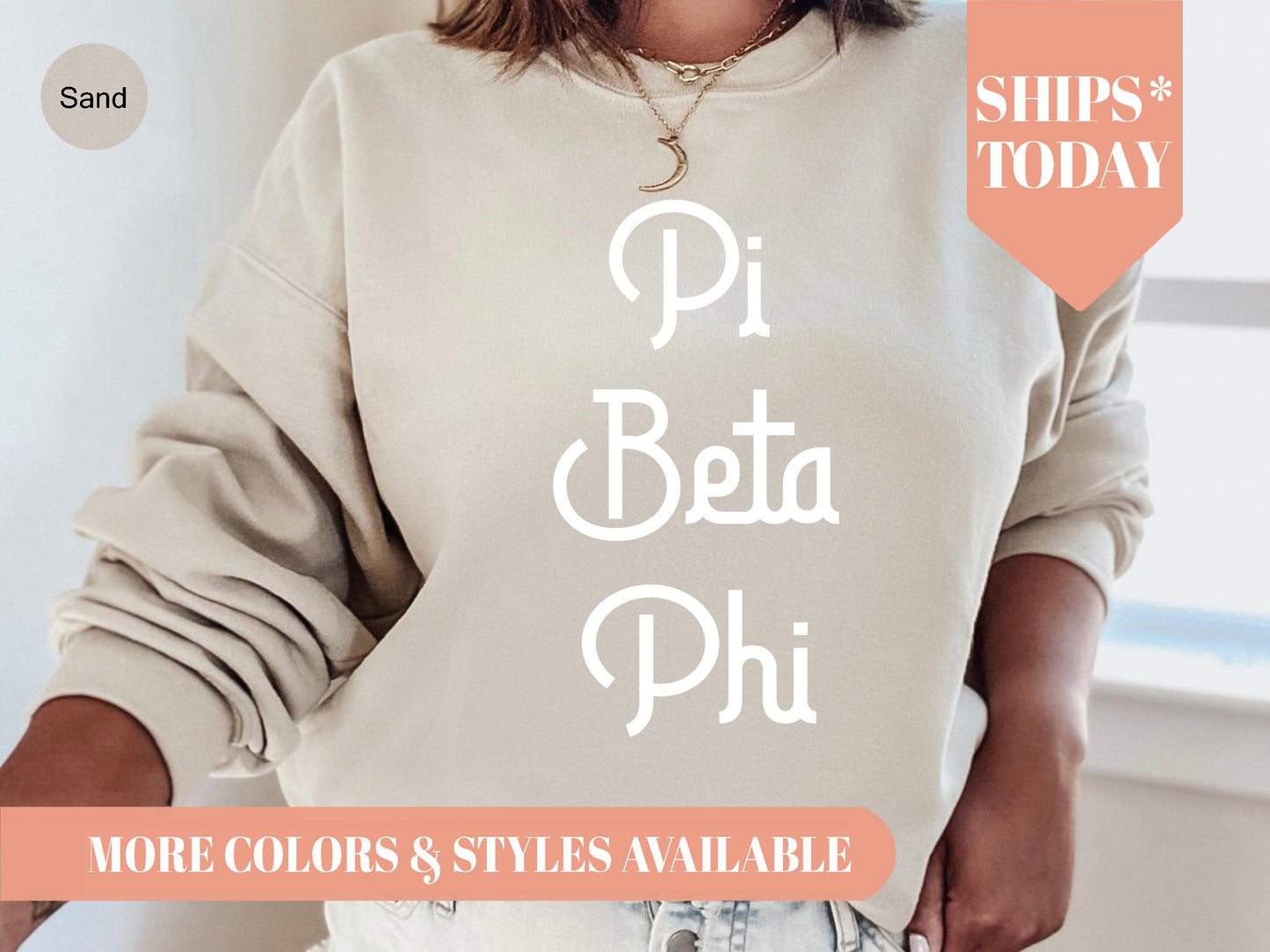 Pi Beta Phi All About That Pop Sorority Sweatshirt _ 2701g