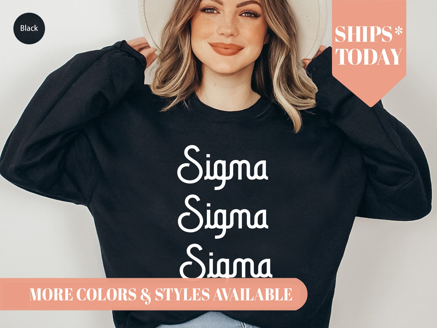 Sigma Sigma Sigma All About That Pop Sorority Sweatshirt _ 2704g