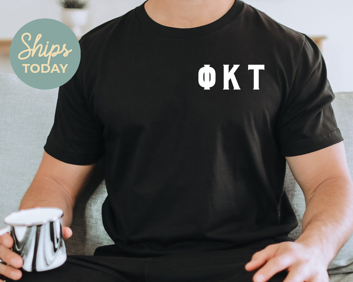 Phi Kappa Tau White Mountains Fraternity T-shirt _ 33300g