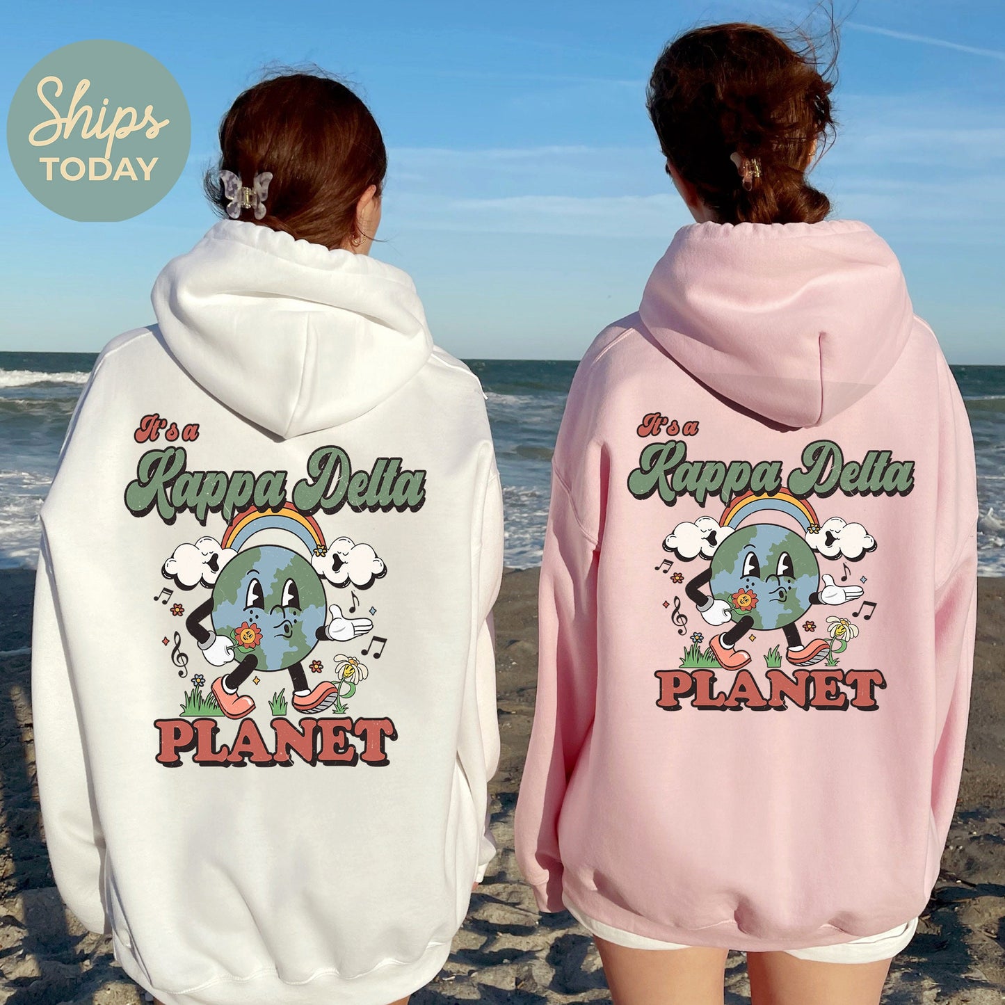 Kappa Delta Kinder Planet Sorority Hoodie _ 35427g