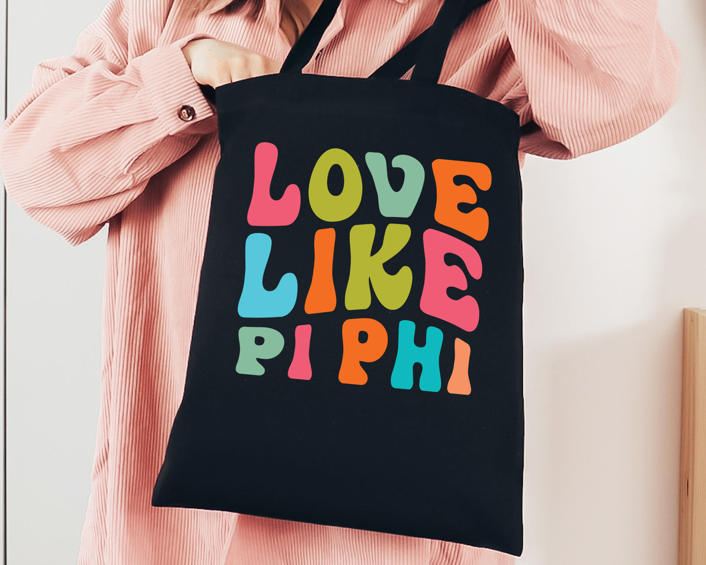 Pi Beta Phi Love Like Sorority Tote Bag _ 34354g