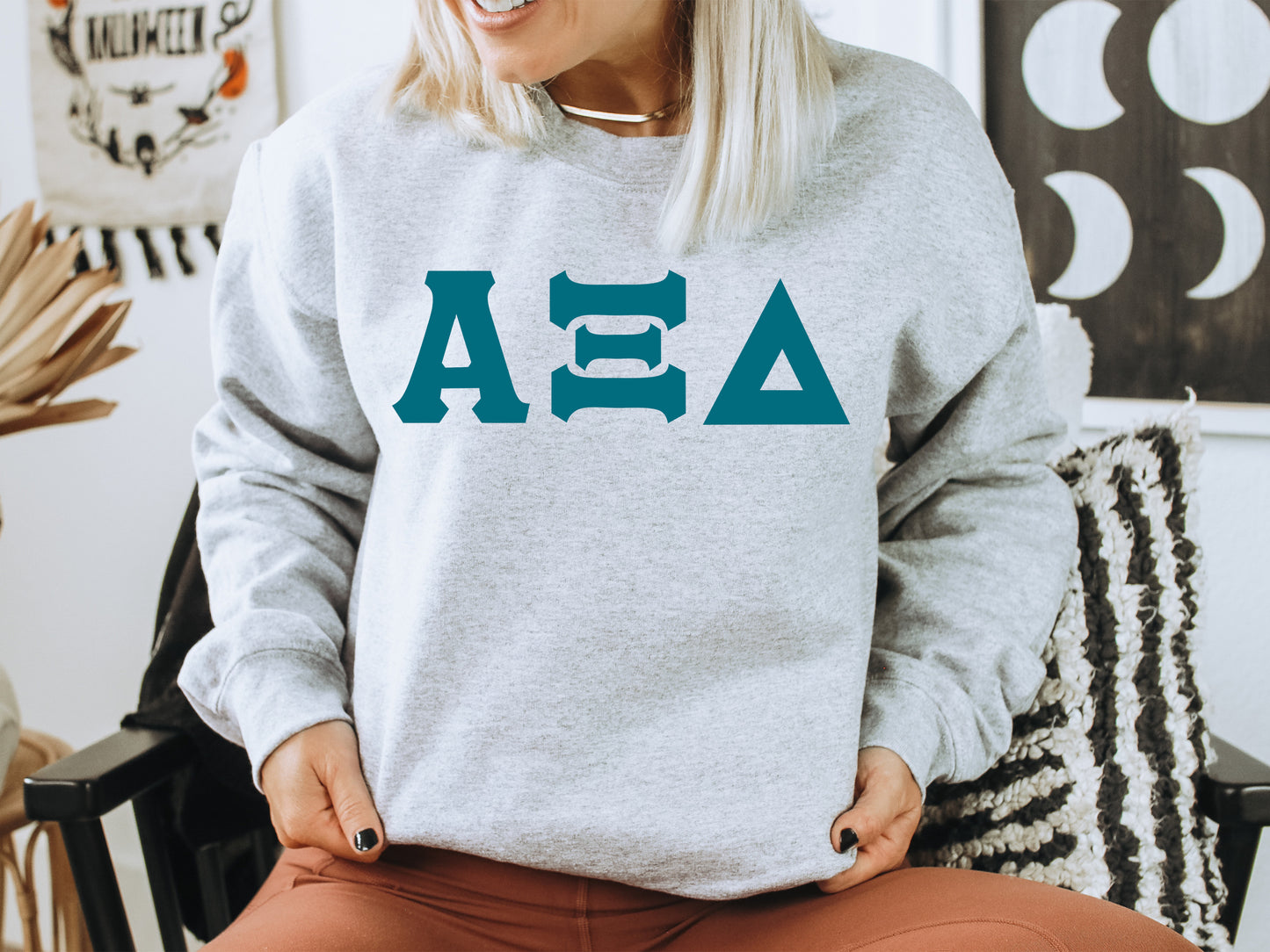 Alpha Xi Delta Back to the Basics Sorority Sweatshirt _ 630g